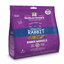 Load image into Gallery viewer, Stella &amp; Chewy&#39;s Absolutely Rabbit Dinner Morsels Grain Free Freeze Dried Raw Cat Food