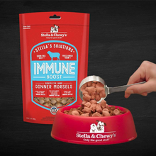 Load image into Gallery viewer, Stella &amp; Chewy&#39;s Stella&#39;s Solutions Grain Free Immune Boost Grass Fed Lamb Dinner Morsels Freeze-Dried Raw Dog Food