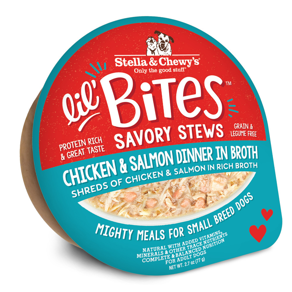 
                  
                    Stella & Chewy's Lil Bites Savory Stews for Small Breeds Chicken & Salmon Dinner in Broth
                  
                