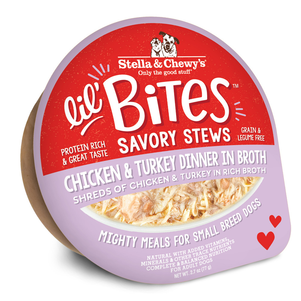 
                  
                    Stella & Chewy's Lil Bites Savory Stews for Small Breeds Chicken & Turkey Dinner in Broth
                  
                