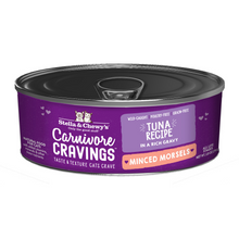 Load image into Gallery viewer, Stella &amp; Chewys Carnivore Cravings Minced Morsels Wild Caught Tuna Recipe Cans