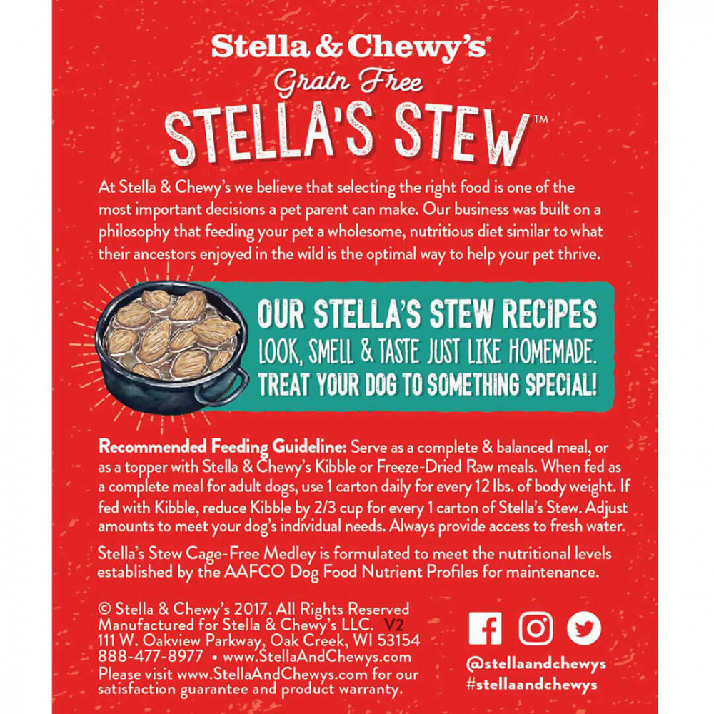 
                  
                    Stella & Chewy's Stella's Stew Cage Free Medley Recipe Food Topper for Dogs
                  
                