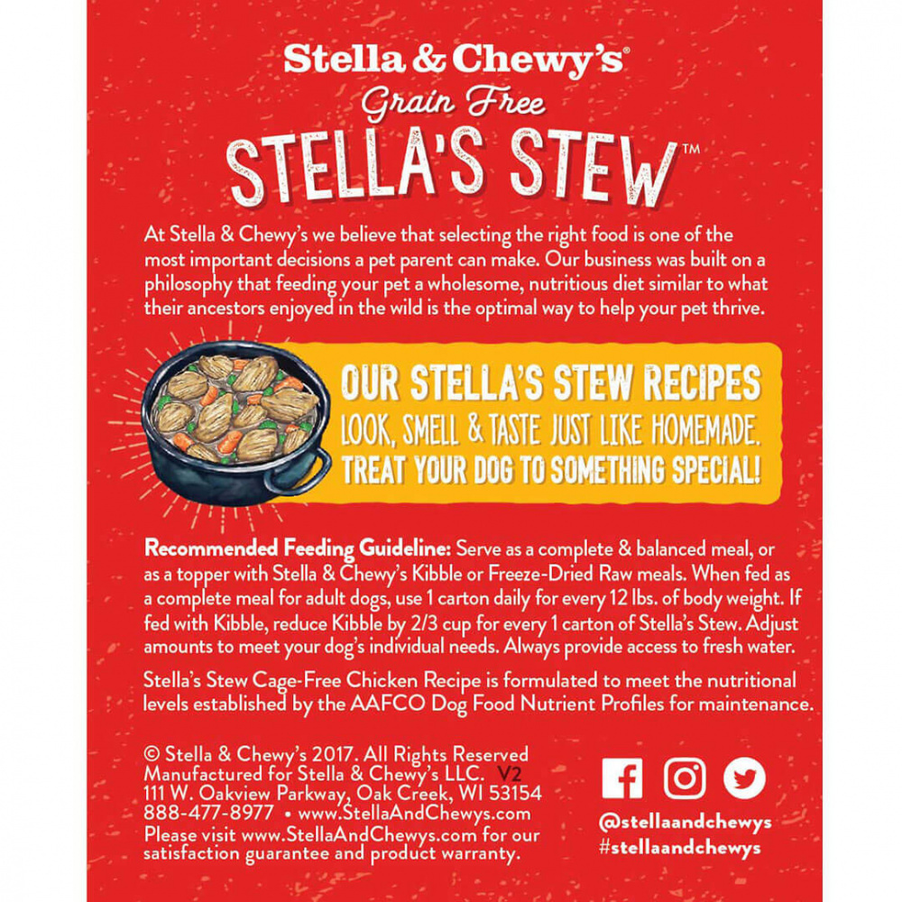 
                  
                    Stella & Chewy's Stella's Stew Cage Free Chicken Recipe Food Topper for Dogs
                  
                