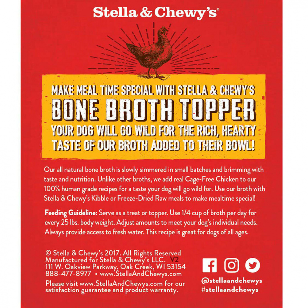 
                  
                    Stella & Chewy's Cage Free Chicken Broth Food Topper for Dogs
                  
                
