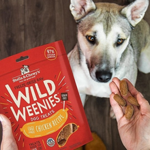 Load image into Gallery viewer, Stella &amp; Chewy&#39;s Wild Weenies Grain Free Chicken Recipe Freeze Dried Raw Dog Treats