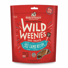 Load image into Gallery viewer, Stella &amp; Chewy&#39;s Wild Weenies Grain Free Lamb Recipe Freeze Dried Raw Dog Treats