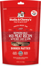 Load image into Gallery viewer, Stella &amp; Chewy&#39;s Remarkable Raw Red Meat Recipe Freeze Dried Dinner Patties Dog Food