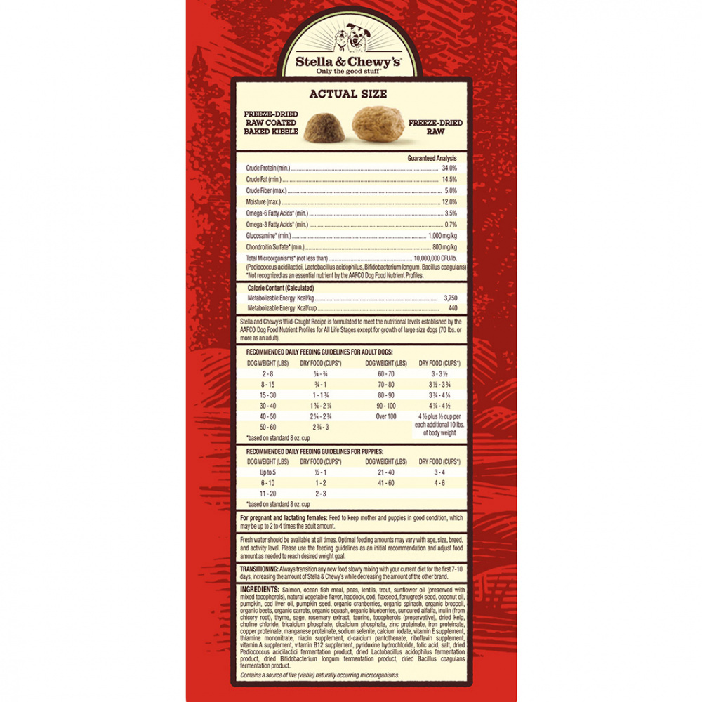 
                  
                    Stella & Chewy's Raw Blend Kibble Wild Caught Recipe Dry Dog Food
                  
                