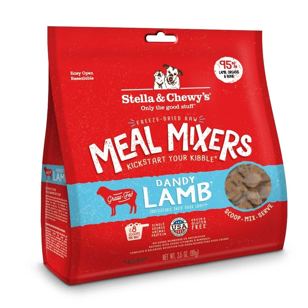 
                  
                    Stella & Chewy's Freeze Dried Raw Dandy Lamb Meal Mixers Grain Free Dog Food Topper
                  
                