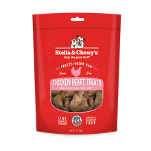 Load image into Gallery viewer, Stella &amp; Chewy&#39;s Freeze Dried Raw Chicken Hearts Dog Treats