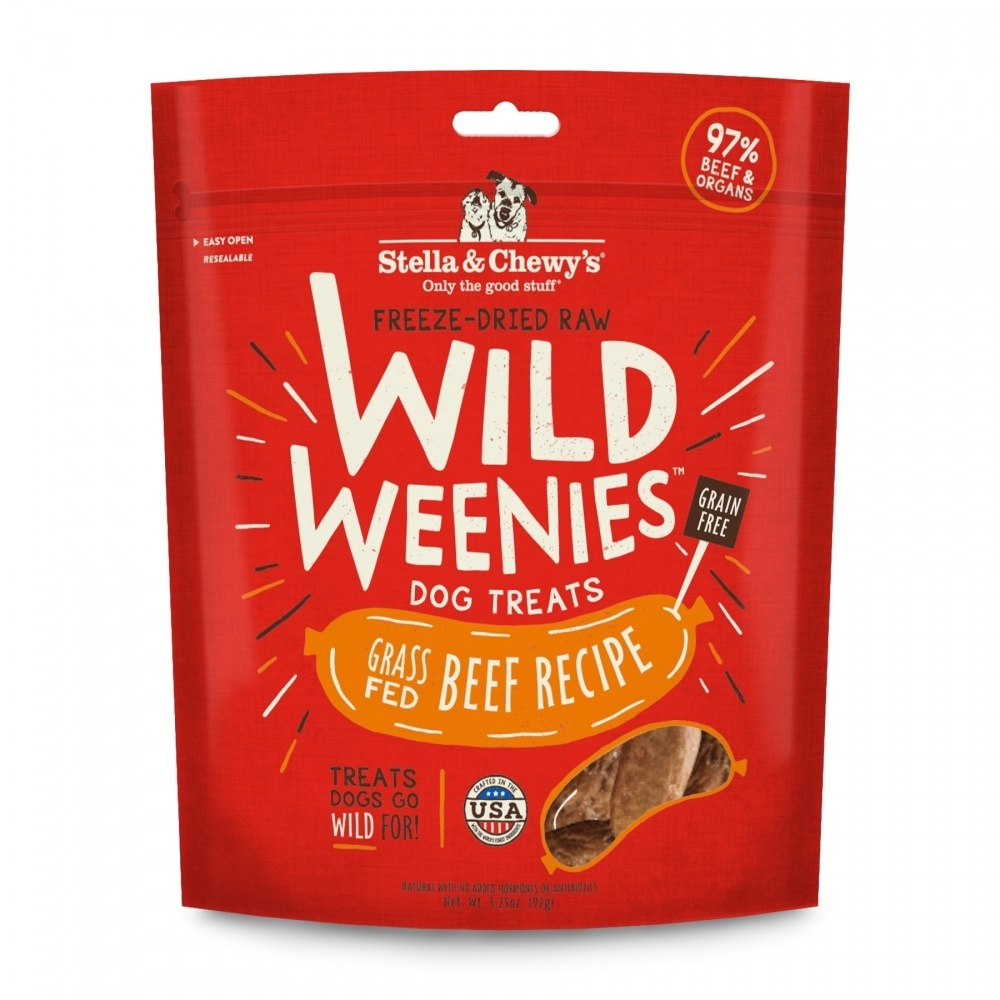 
                  
                    Stella & Chewy's Wild Weenies Grain Free Beef Recipe Freeze Dried Raw Dog Treats
                  
                