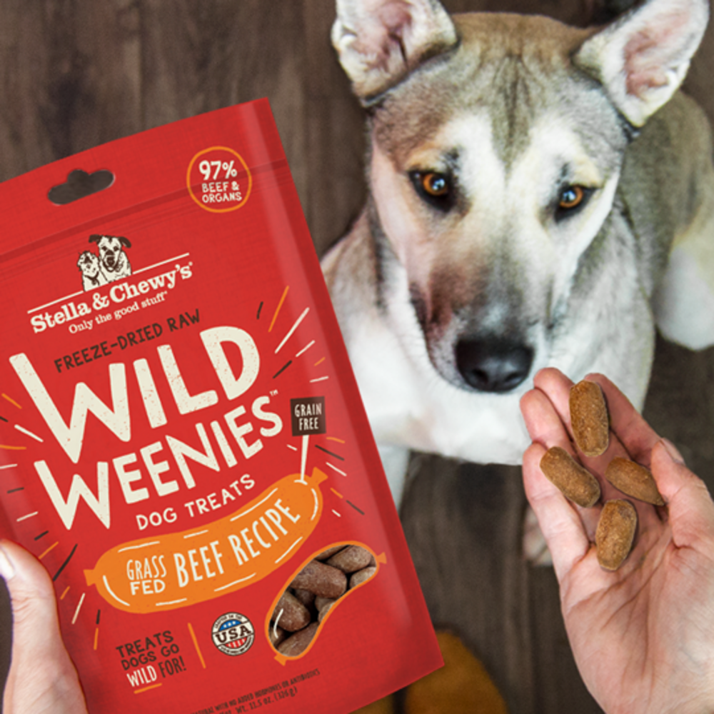 
                  
                    Stella & Chewy's Wild Weenies Grain Free Beef Recipe Freeze Dried Raw Dog Treats
                  
                