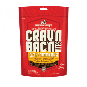 Stella & Chewy's Crav'n Bac'n Bites Bacon & Chicken Recipe Dog Treats