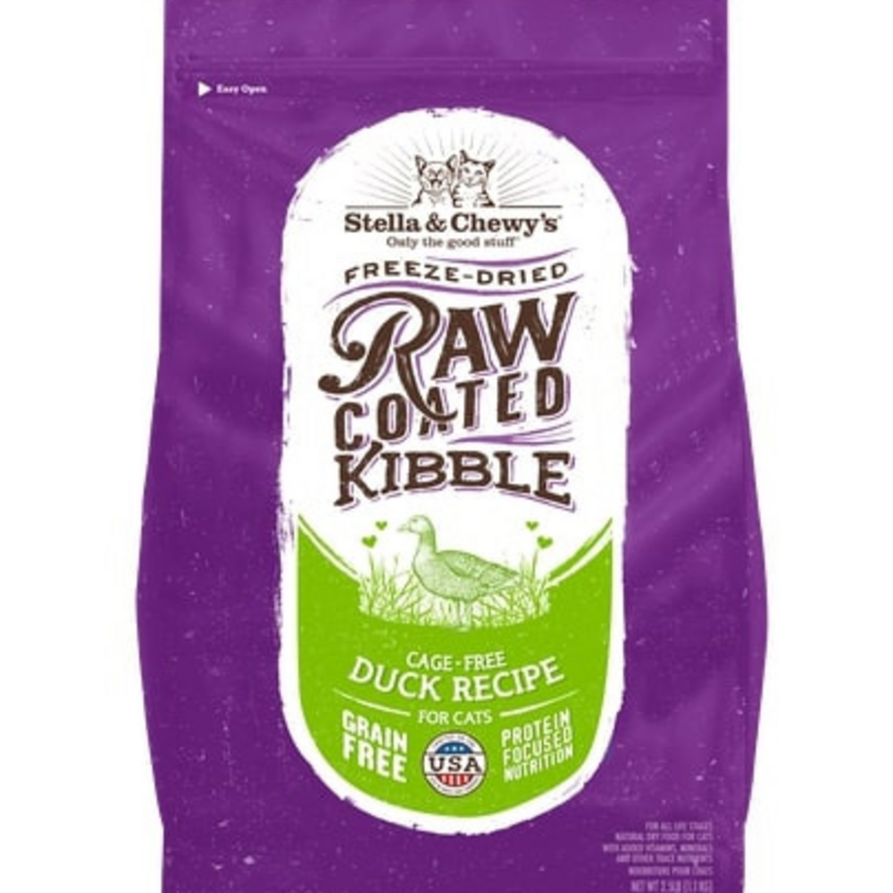 Stella & Chewy's Raw Coated Kibble Cage Free Duck Recipe Dry Cat Food