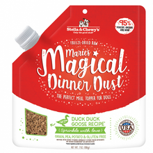 Load image into Gallery viewer, Stella &amp; Chewy&#39;s Marie&#39;s Magical Dinner Dust Duck, Duck, Goose Dog Food Topper