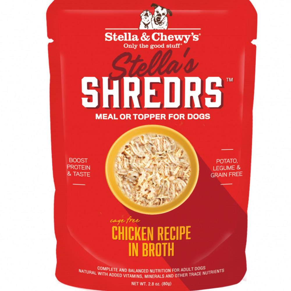 
                  
                    Stella & Chewys Stellas Shredrs Cage Free Chicken Recipe in Broth
                  
                