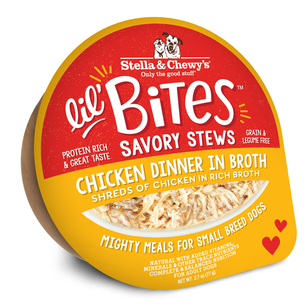 
                  
                    Stella & Chewy's Lil Bites Savory Stews for Small Breeds Chicken Dinner in Broth
                  
                