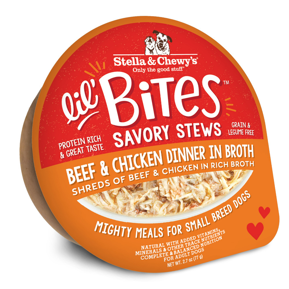 
                  
                    Stella & Chewy's Lil Bites Savory Stews for Small Breeds Beef & Chicken Dinner in Broth
                  
                