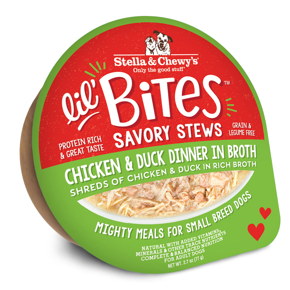 
                  
                    Stella & Chewy's Lil Bites Savory Stews for Small Breeds Chicken & Duck Dinner in Broth
                  
                