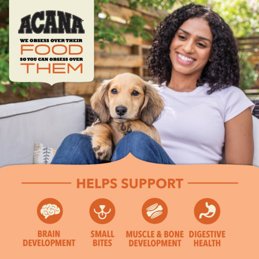 
                  
                    ACANA Wholesome Grains Real Chicken, Eggs and Turkey Puppy Recipe Dry Dog Food
                  
                