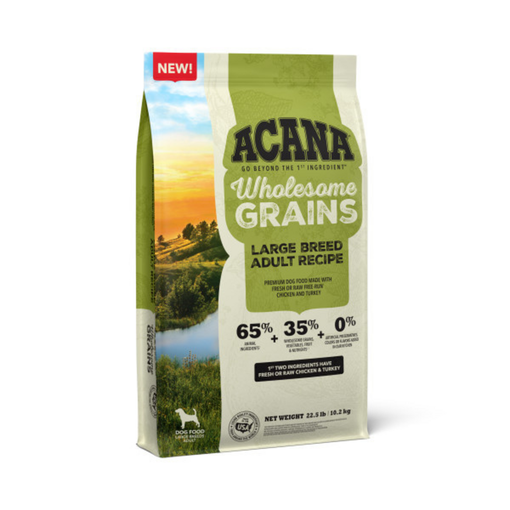 
                  
                    ACANA Wholesome Grains Large Breed Adult Recipe
                  
                