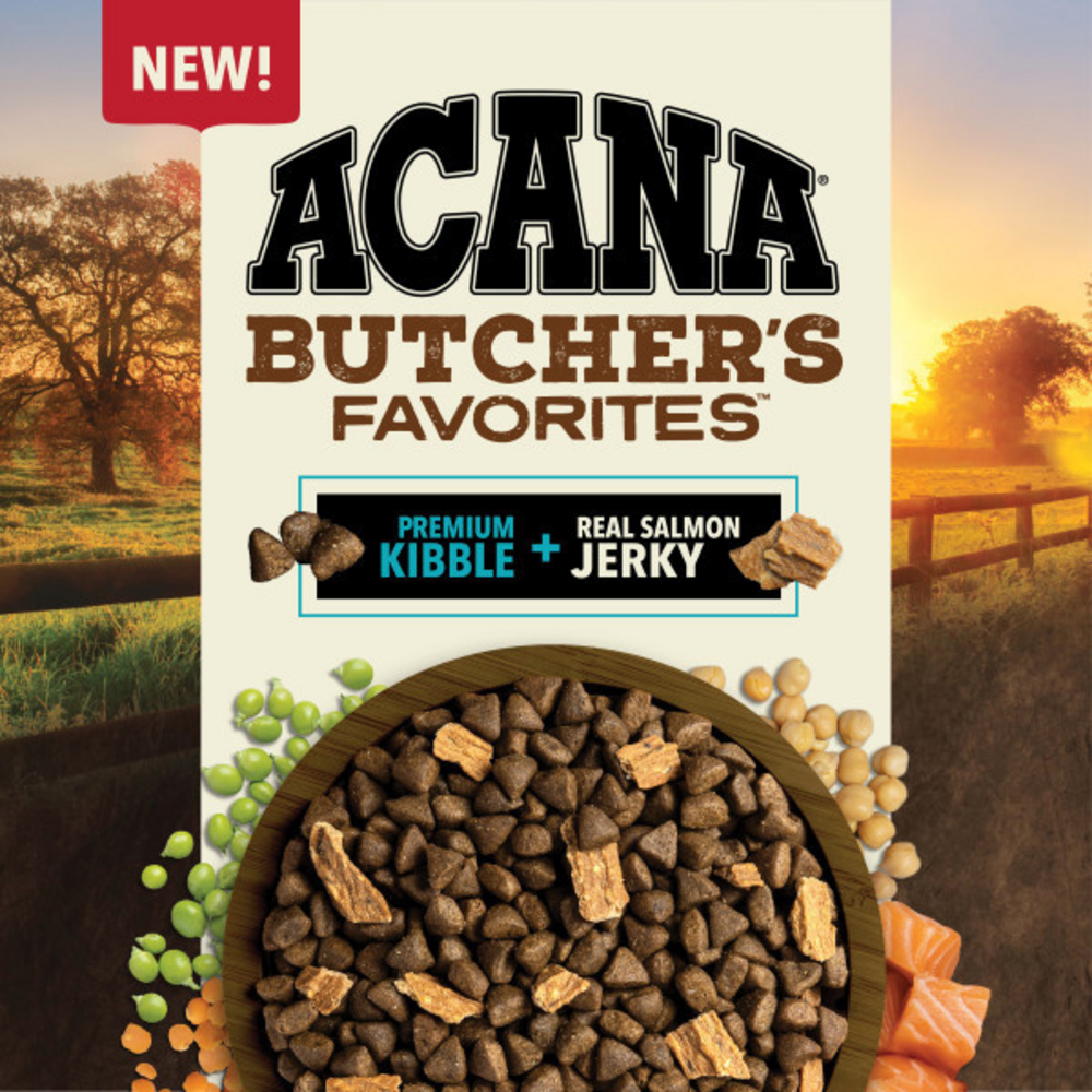 
                  
                    ACANA Butchers Favorites Wild Caught Salmon Recipe Dry Dog Food
                  
                