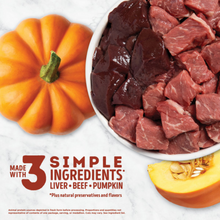 Load image into Gallery viewer, ACANA Singles Grain Free Limited Ingredients &amp; Freeze-Dried, Beef &amp; Pumpkin Dog Treats