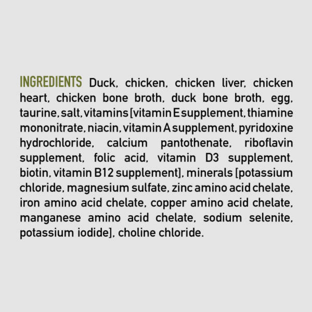 
                  
                    ORIJEN Duck and Chicken Entree in Bone Broth Wet Cat Food
                  
                