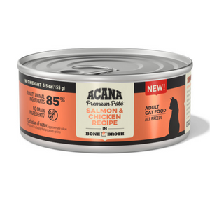 ACANA Salmon and Chicken in Bone Broth Wet Cat Food