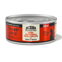 Load image into Gallery viewer, ACANA Beef, Chicken + Tuna Recipe in Bone Broth Wet Cat Food