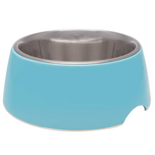 Load image into Gallery viewer, Loving Pets Electric Blue Retro Bowl