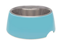 Load image into Gallery viewer, Loving Pets Electric Blue Retro Bowl