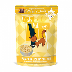 Weruva Cats In the Kitchen Pumpkin Lickin Chicken Pouches Wet Cat Food