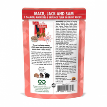 Load image into Gallery viewer, Weruva Cats In the Kitchen Mack Jack and Sam Cat Pouches Wet Cat Food