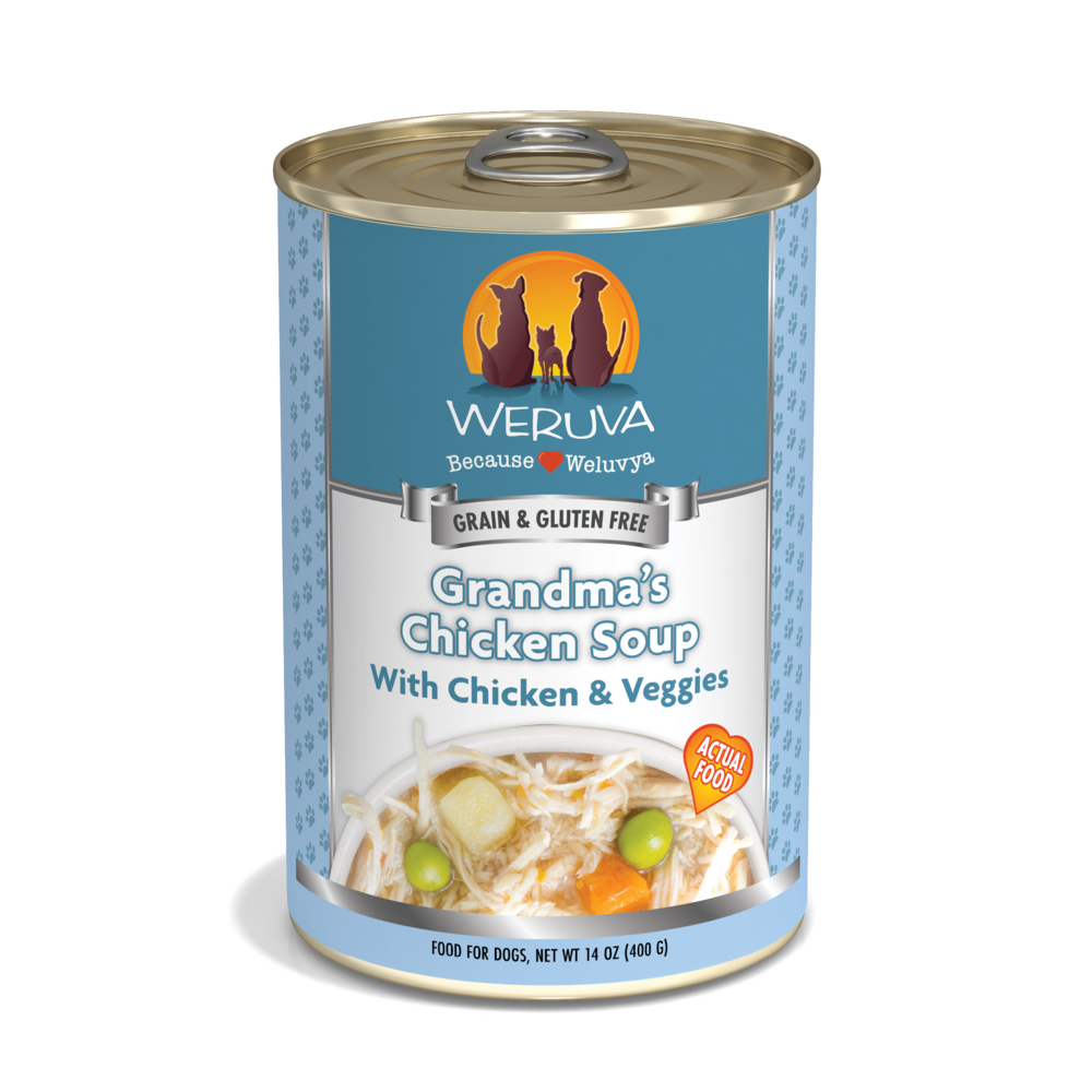 
                  
                    Weruva Grandma's Chicken Soup with Chicken & Veggies Canned Dog Food
                  
                