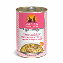 Load image into Gallery viewer, Weruva Amazon Liver with Chicken, Chicken Liver &amp; Pumpkin Soup Canned Dog Food