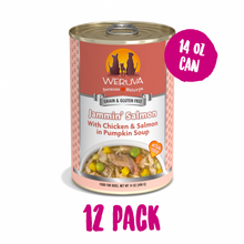 Load image into Gallery viewer, Weruva Jammin Salmon with Chicken &amp; Salmon in Pumpkin Soup Canned Dog Food