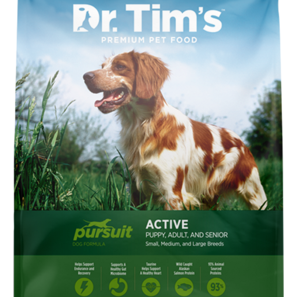 
                  
                    Dr. Tim's Pursuit Active Dry Dog Food
                  
                