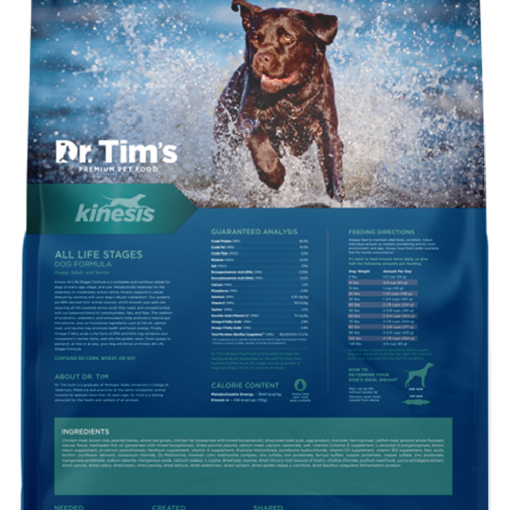 Dr. Tim's Kinesis All Life Stages Dry Dog Food