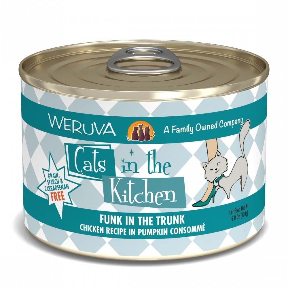 
                  
                    Weruva Cats in the Kitchen Funk in the Trunk Canned Cat Food
                  
                