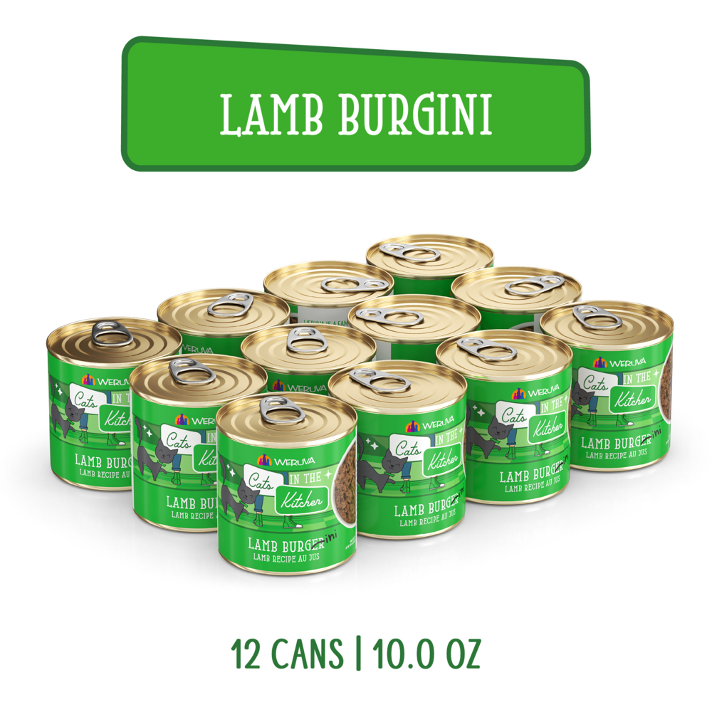 
                  
                    Weruva Cats in the Kitchen Lamb Burgerini Canned Cat Food
                  
                