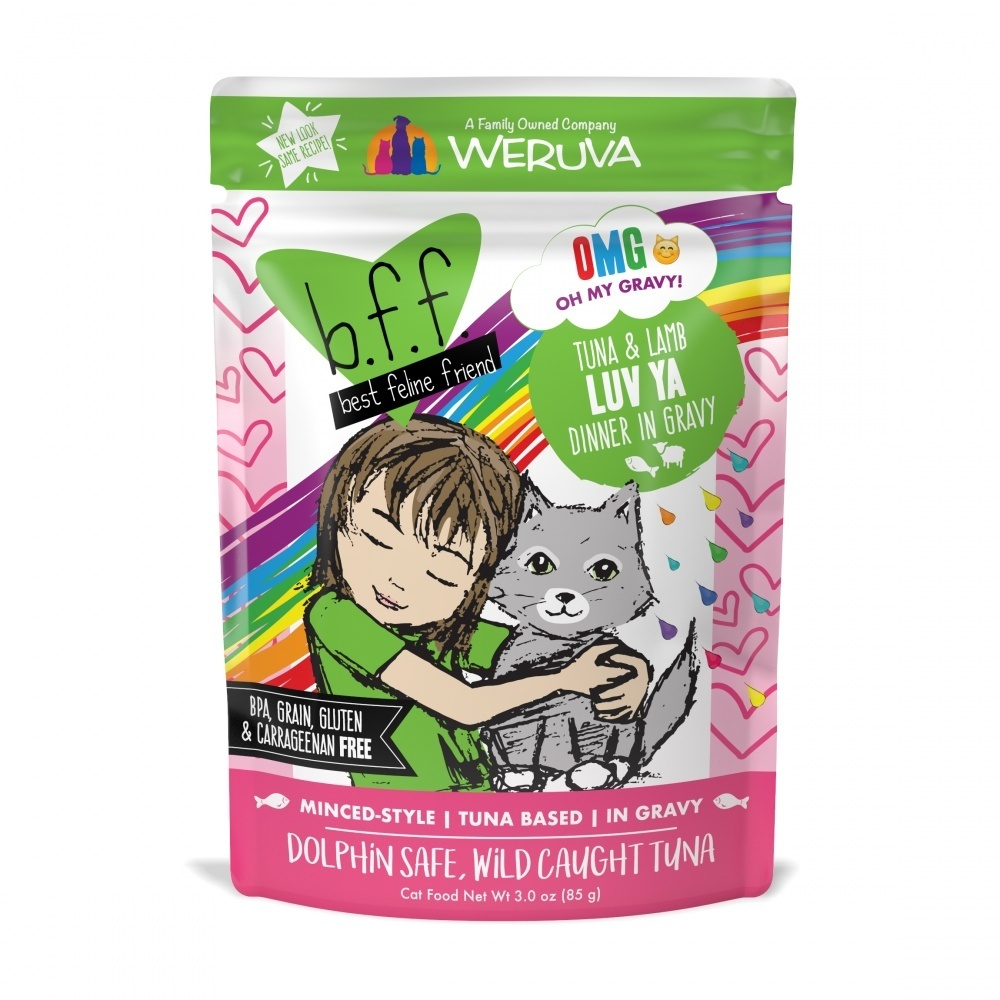 
                  
                    Weruva BFF Tuna & Lamb Luv Ya Recipe Pouches Wet Cat Food
                  
                