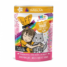 Load image into Gallery viewer, Weruva BFF Tuna &amp; Turkey Tickles Recipe Pouches Wet Cat Food