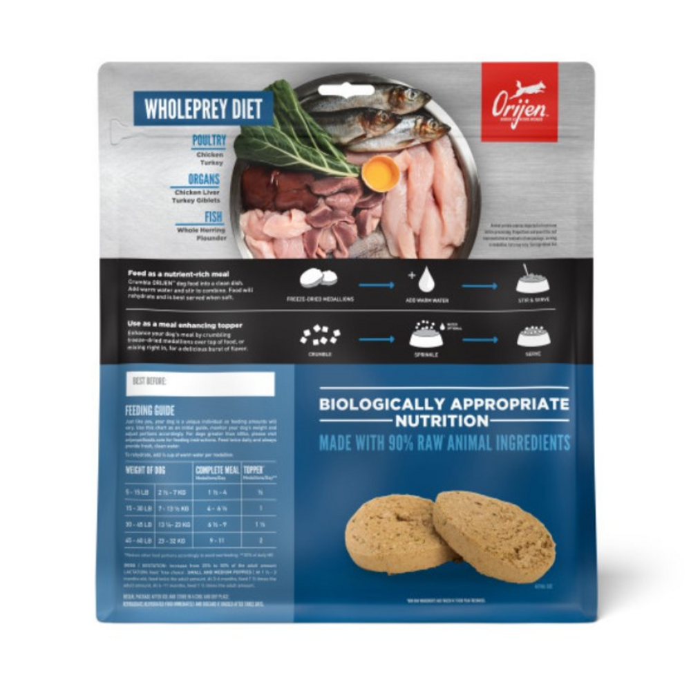 
                  
                    ORIJEN Adult Freeze-Dried Dog Food
                  
                