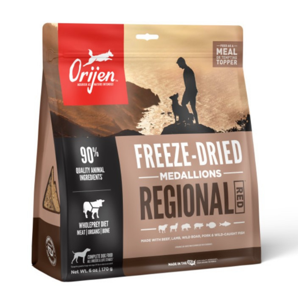 ORIJEN Regional Red Freeze Dried Dog Food