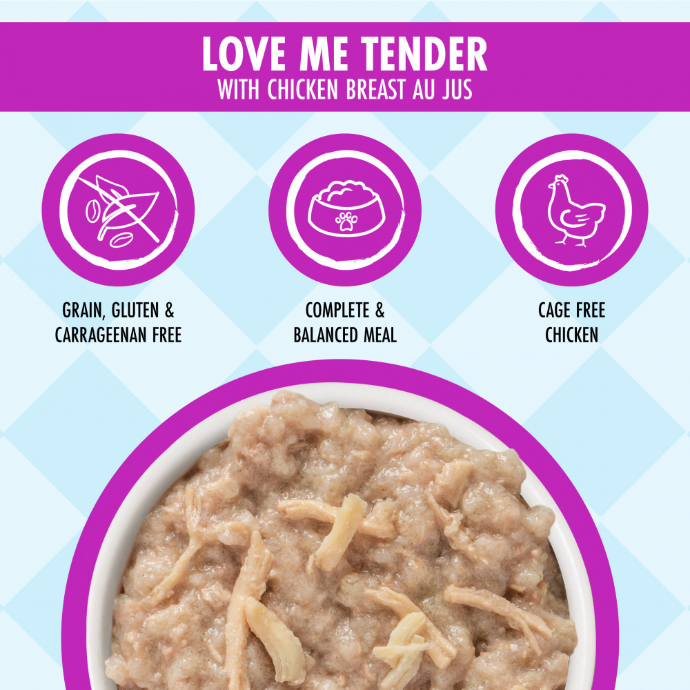 
                  
                    Weruva Dogs in the Kitchen Love Me Tender Grain Free Chicken Dog Food Pouch
                  
                