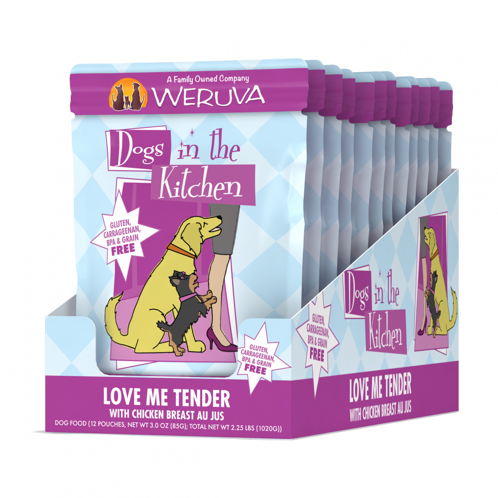 
                  
                    Weruva Dogs in the Kitchen Love Me Tender Grain Free Chicken Dog Food Pouch
                  
                