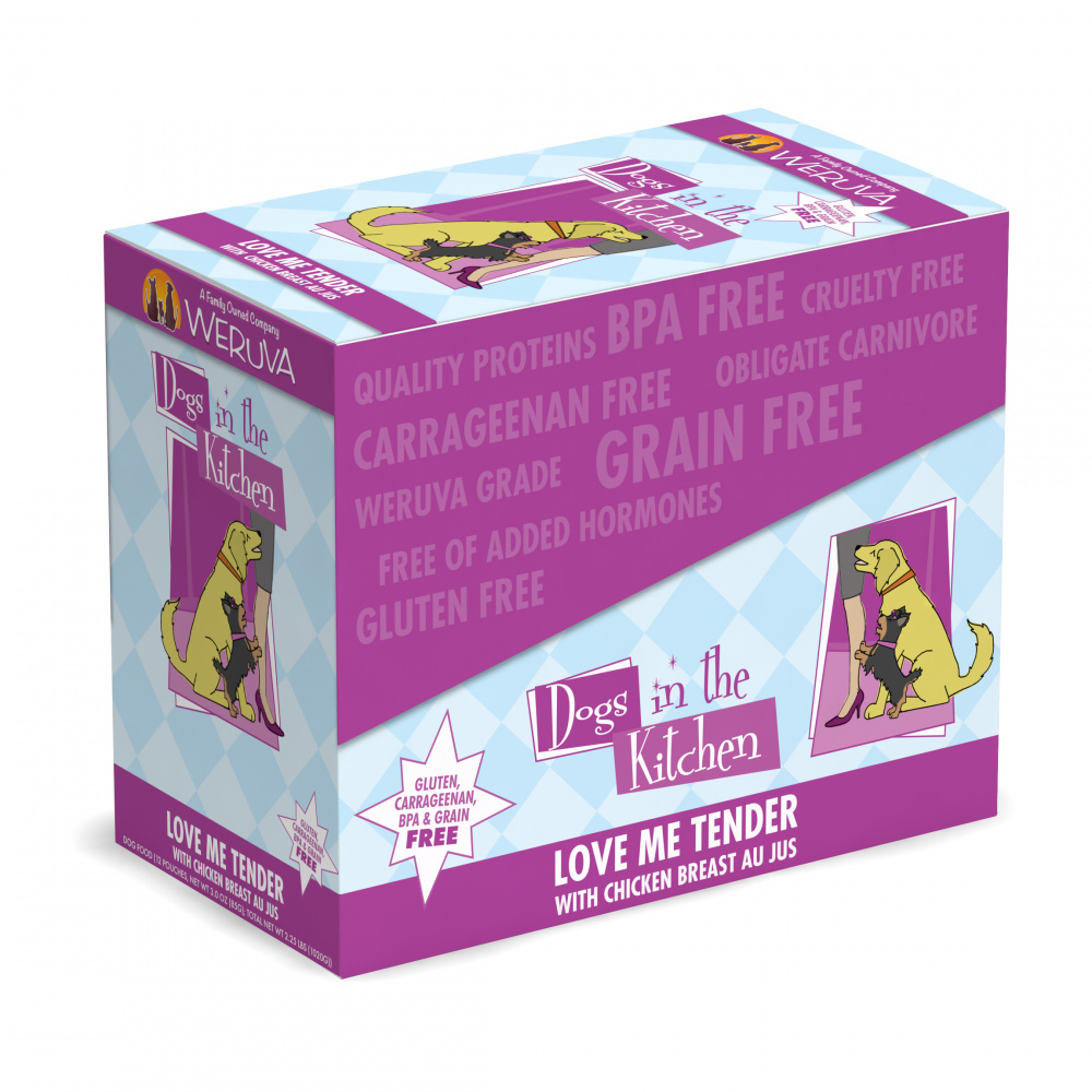 
                  
                    Weruva Dogs in the Kitchen Love Me Tender Grain Free Chicken Dog Food Pouch
                  
                