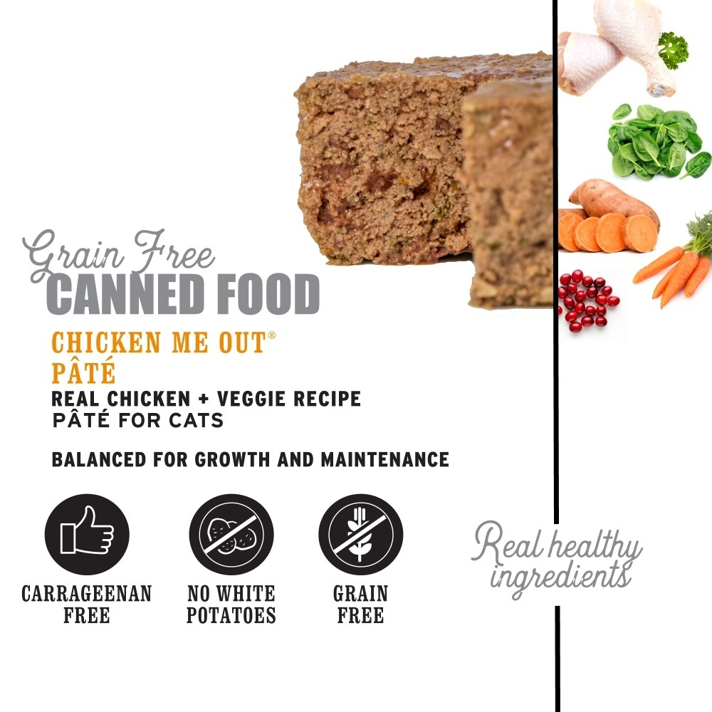 
                  
                    I and Love and You Grain Free Chicken Me Out Pate Recipe Canned Cat Food
                  
                