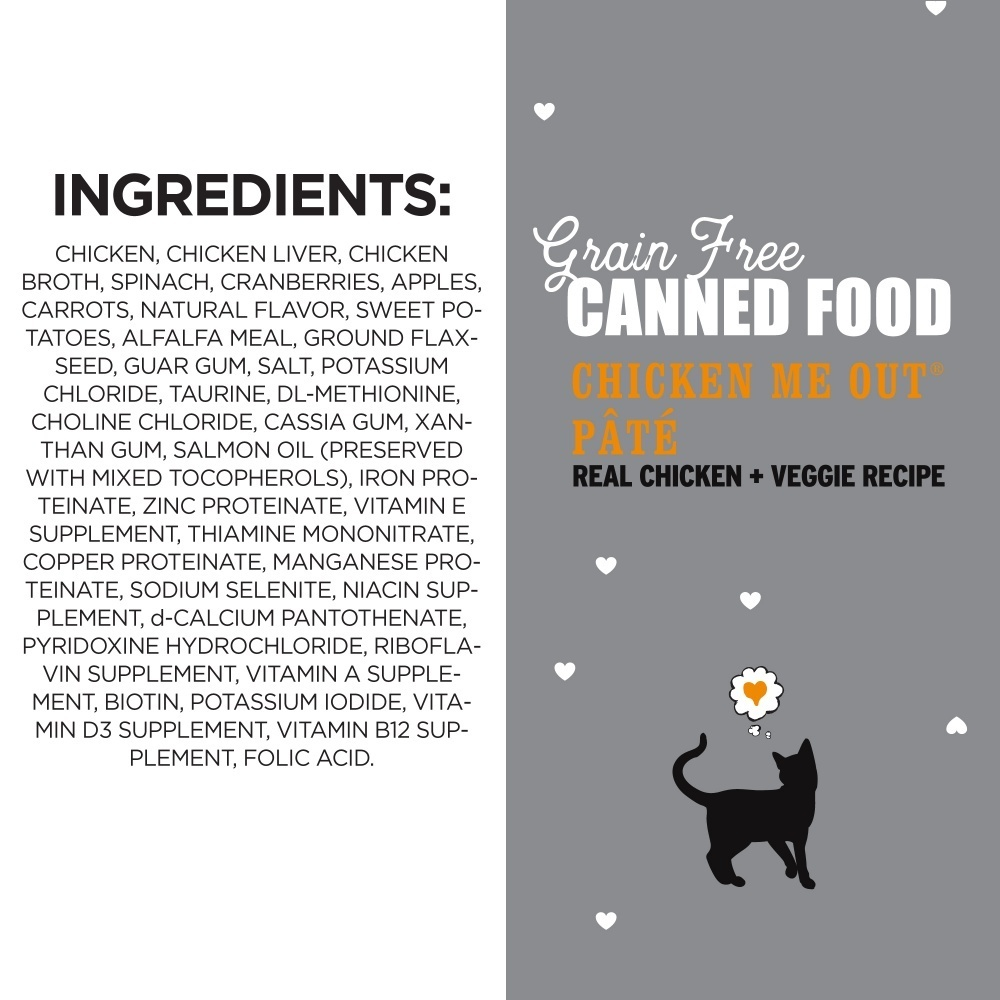 
                  
                    I and Love and You Grain Free Chicken Me Out Pate Recipe Canned Cat Food
                  
                